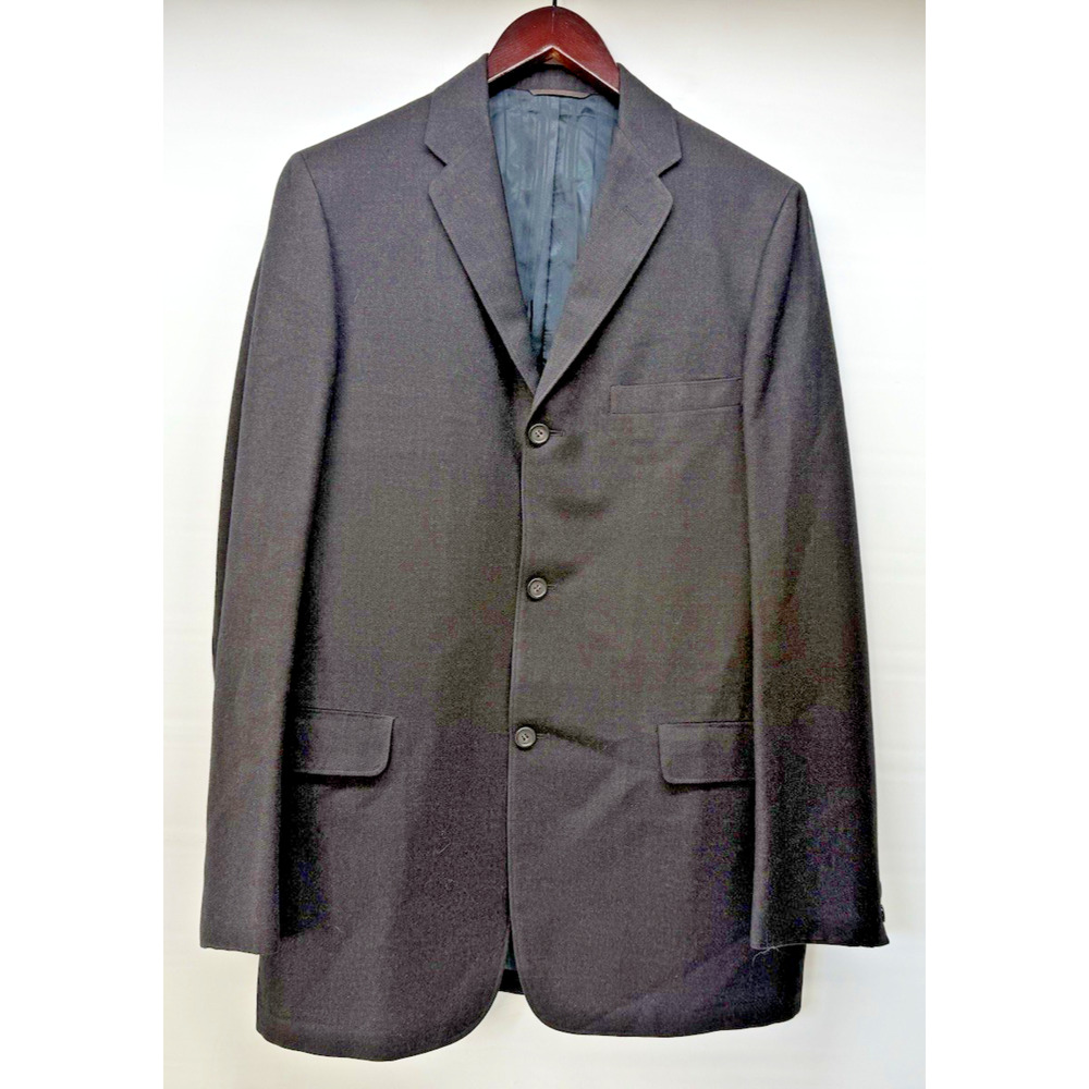 Vintage CLIPPER CRAFT 'The Authentic Look' Brown Black Wool Sport Coat Men's 39